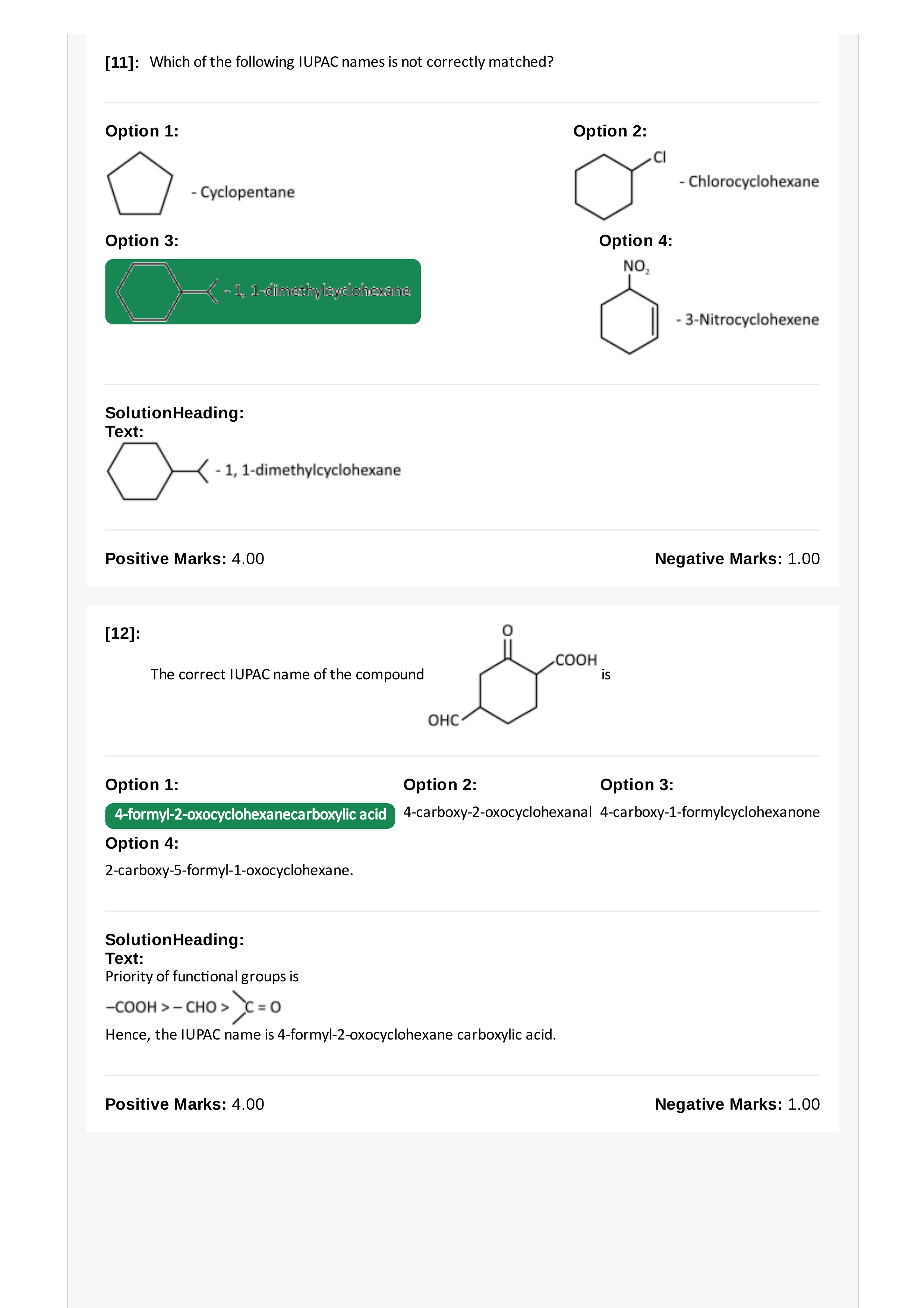 Question diagram