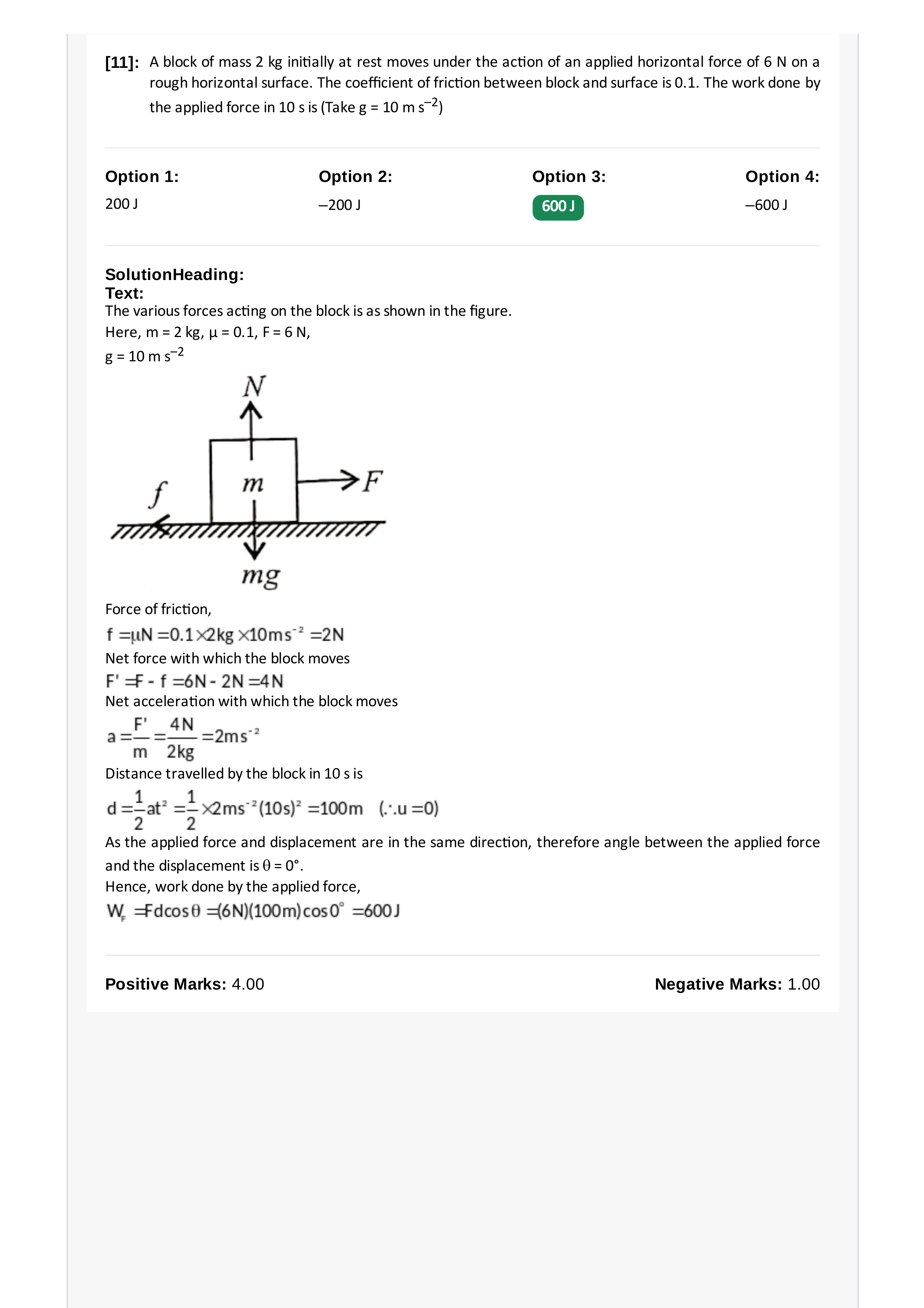 Question diagram