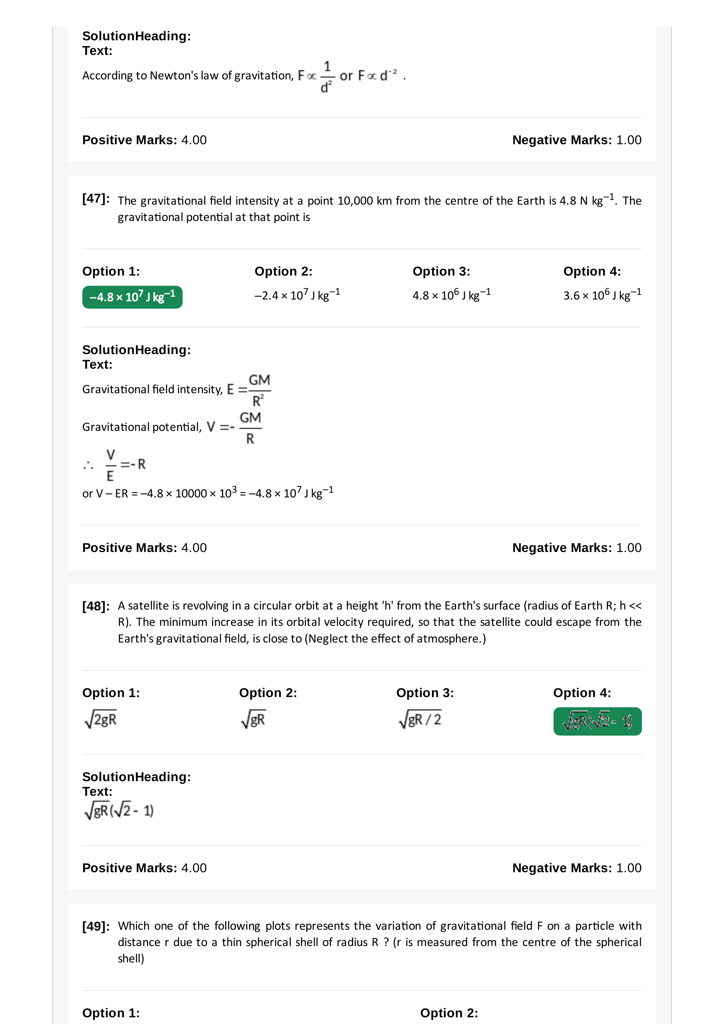 Question diagram