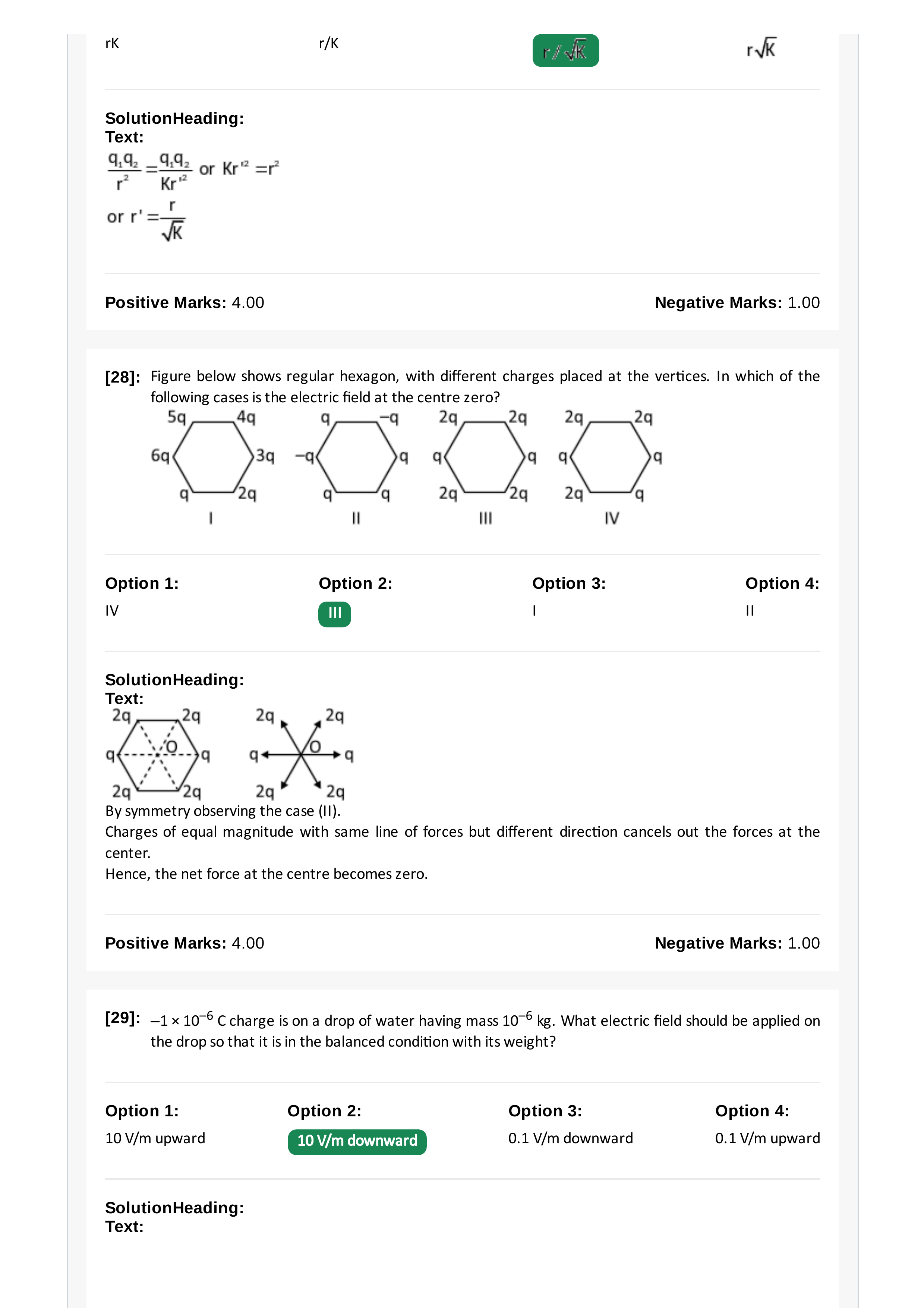 Question diagram